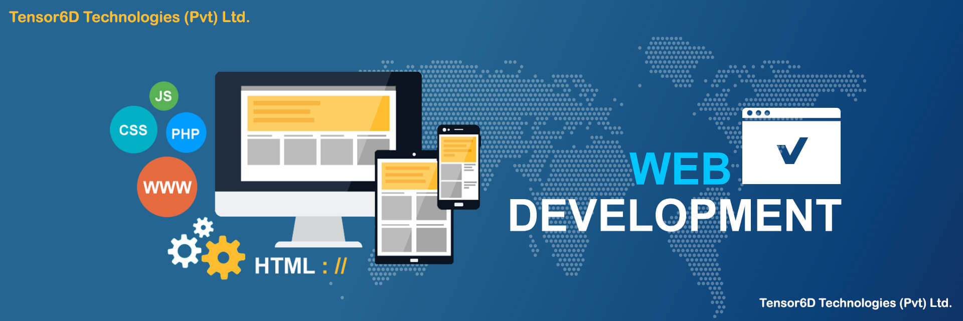 Tensor6D web development and designing